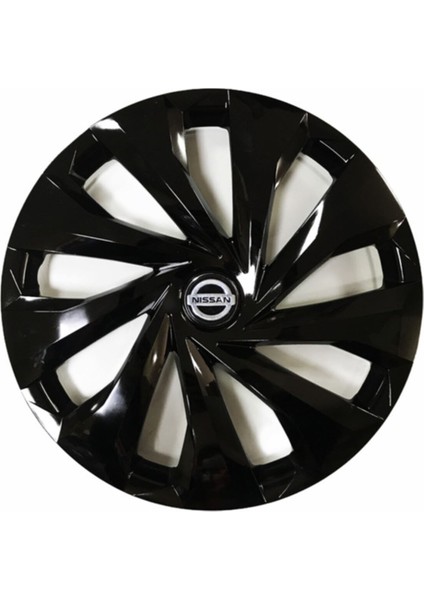 Audi A3 Uyumlu 14 Inç 4 Adet Piano Black Siyah Jant Kapağı Takımı