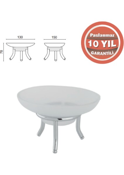 D10-024 Dilek Set Üstü Sabunluk