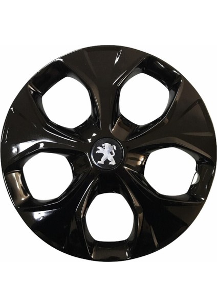 Fiat / Tofaş Kartal Uyumlu 14 Inç Piano Black Siyah Jant Kapağı 4 Adet