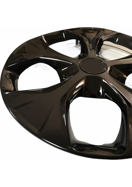 Fiat Fiorino Uyumlu 14 Inç Piano Black Siyah Jant Kapağı 4 Adet fiyatları