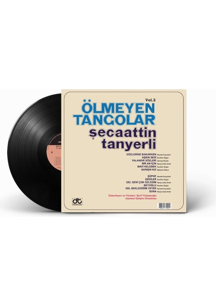 Secaattin Tanyerli - Ölmeyen Tangolar Vol.2 (Plak)