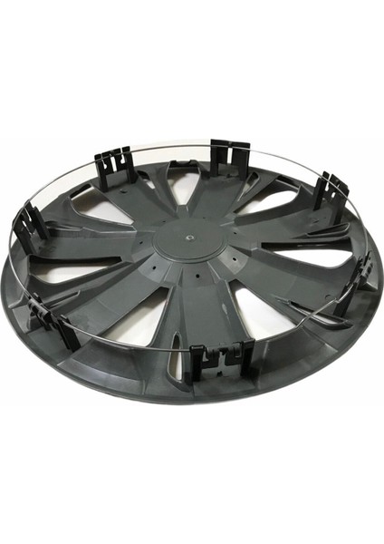 Citroen C5 Uyumlu 15 Inç Piano Black Siyah Jant Kapağı 4 Adet modelleri