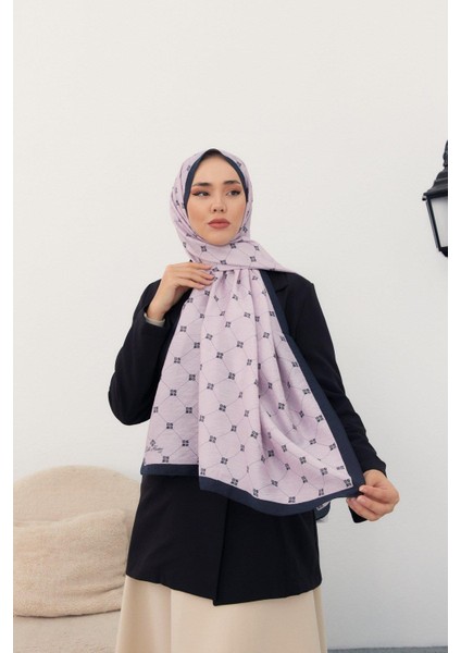 Olinda Şal - 49003 - Açık Lila Lacivert fiyatları