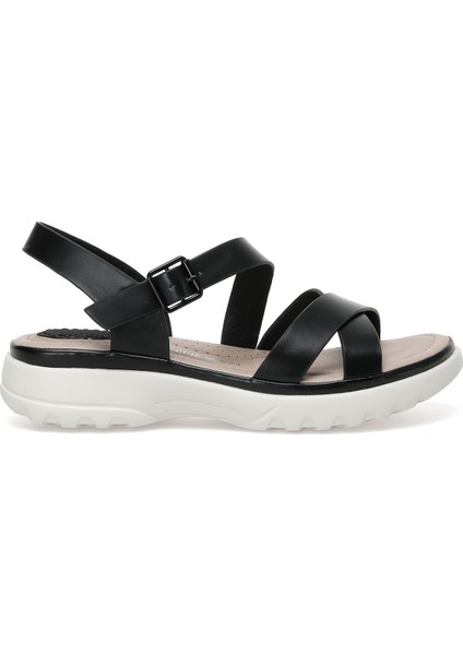 Abılanıel 2fx Siyah Kadın Comfort Sandalet