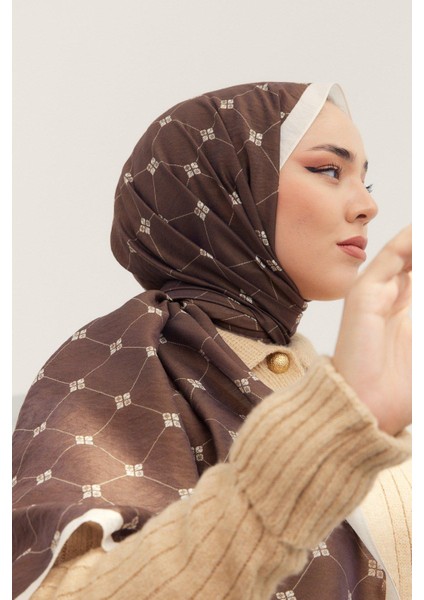 Olinda Şal - 49003 - Acı Kahve Ekru