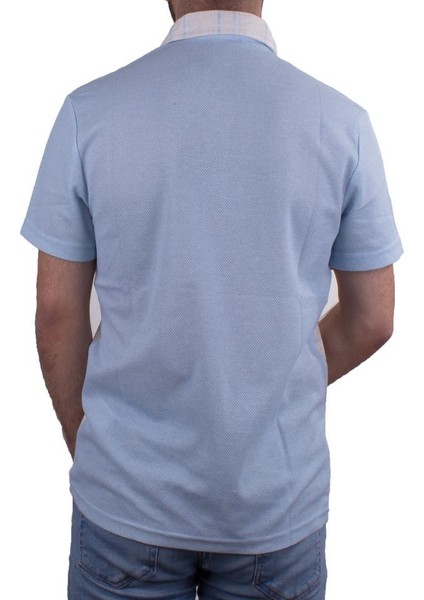 2281BB Mavi Polo Yaka Erkek T-Shirt fırsatları