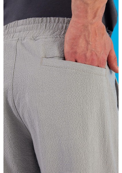 Erkek Alfred Gri Pötikare Gofre Pantolon fırsatları