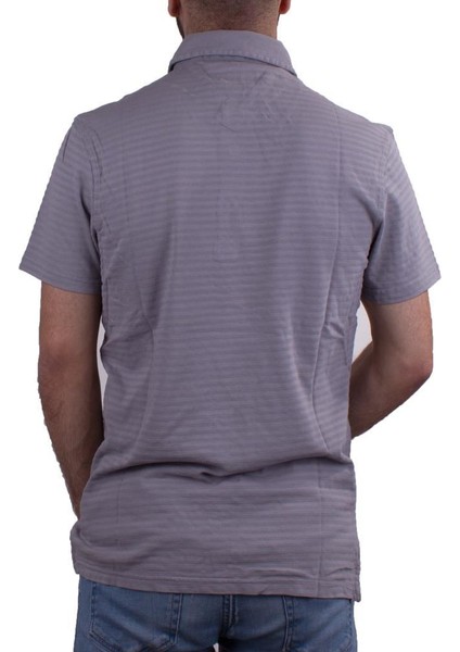 2214BB Gri Polo Yaka Erkek T-Shirt fırsatları
