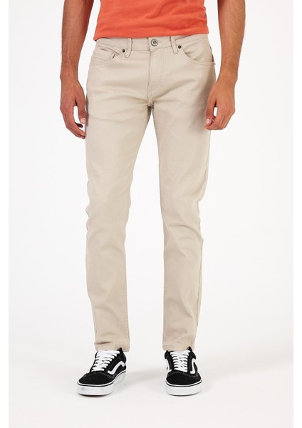 Erkek Edward Taş Slim Straight Renkli Jean Pantolon modelleri