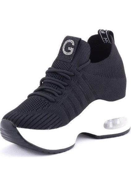Guja 24Y300-11 Kadın Gizli Dolgulu Yüksek Taban Sneaker Spor Ayakkabı