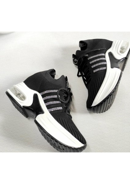Guja 24Y300-11 Kadın Gizli Dolgulu Yüksek Taban Sneaker Spor Ayakkabı