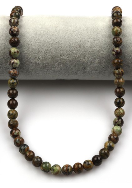 Yeşil Opal Doğal Taş Dizi 8 mm Küre Kesim fiyatları