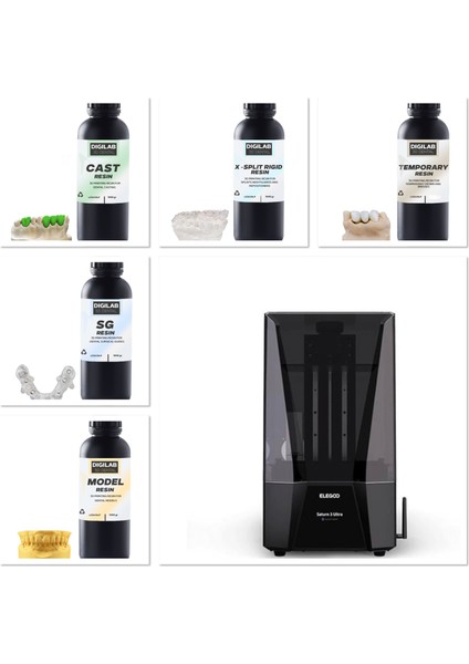 Extra Sert Dental Temporary Resin / Dental reçine /3d Prınter resın/ /Geçici Diş Reçinesi