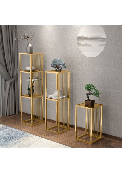 Terra Dekoratif Çiceklik Sehpası 3'lü