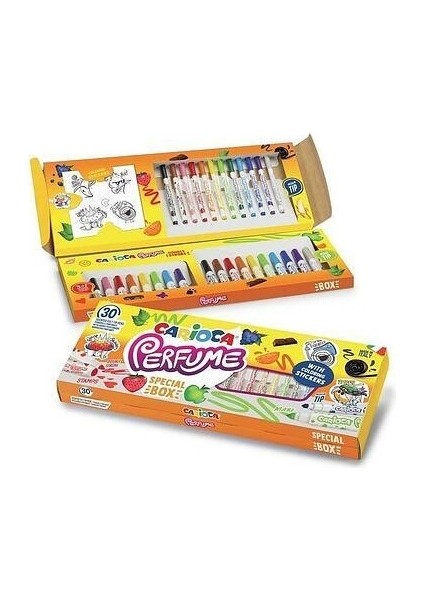 Perfurme Keçeli Boya Kalemi Kokulu Özel Kutulu Set 30 Renk
