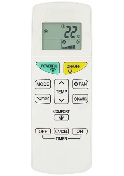 Daikin FTXF35A5V1B Ile Uyumlu Klima Kumandası