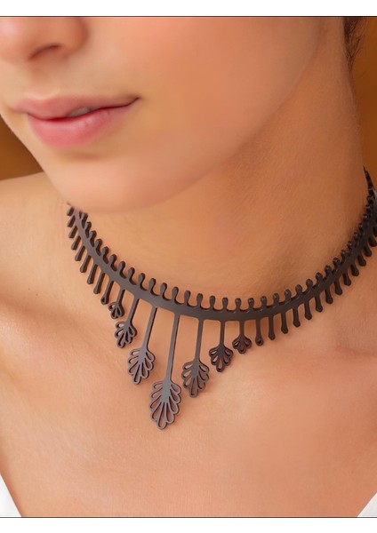 Choker Deri Kolye