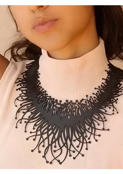 Choker Deri Kolye