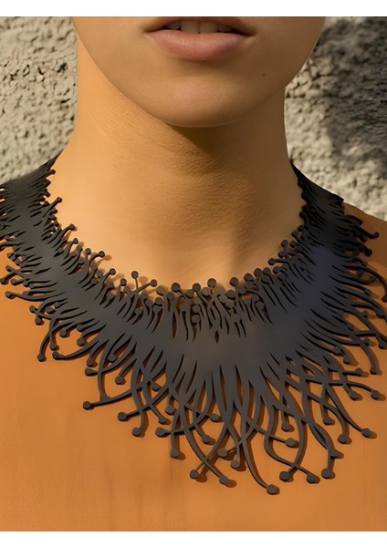 Choker Deri Kolye