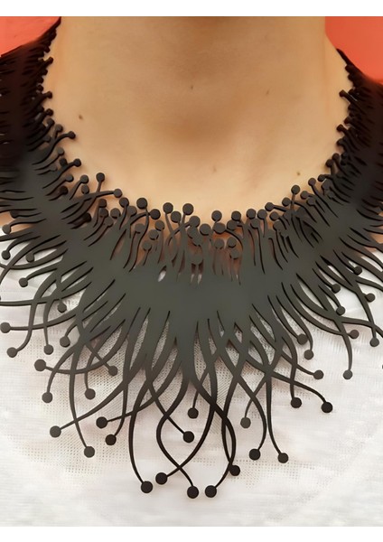 Choker Deri Kolye