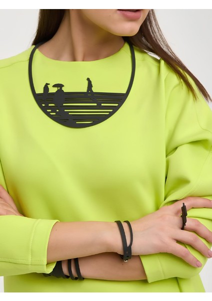 Choker Deri Kolye