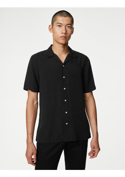 Yumuşak Dokulu Kısa Kollu Gömlek fiyatları