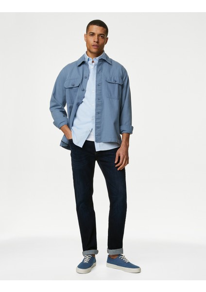 Saf Pamuklu Kısa Kollu Oxford Gömlek fiyatları