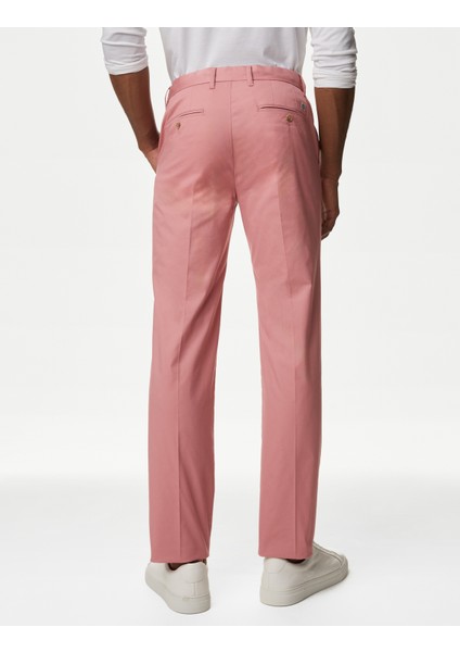 Regular Fit Hafif Dokulu Chino Pantolon fırsatları