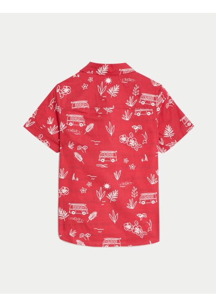 Saf Pamuklu 2'li Gömlek&T-Shirt Takımı (2-8 Yaş) indirimleri