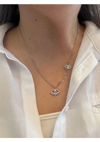 Ithal Nazar Boncuklu Gözlü Kolye fırsatları