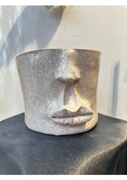 Yüz Model Seramik Saksı