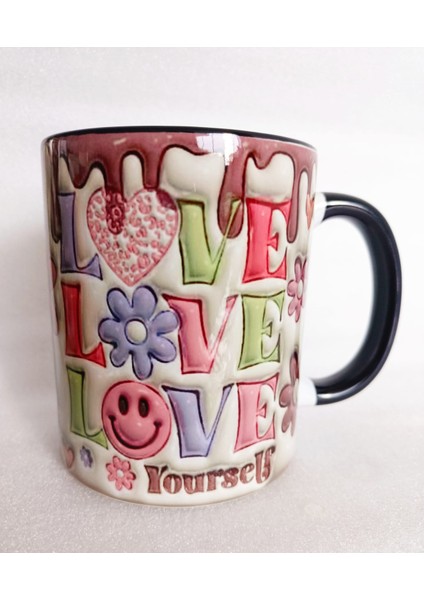 Love Love Love porselen Kupa modelleri