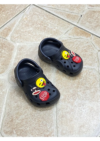 Kız Erkek Çocuk Cross Model Terlik Sandalet (Süsleri Hediye)