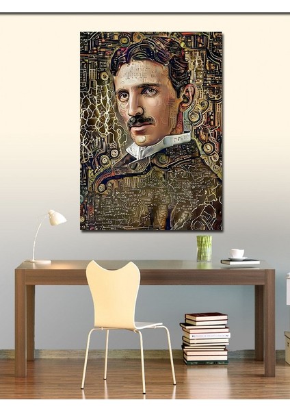 Kanvas Tablo Nikola Tesla