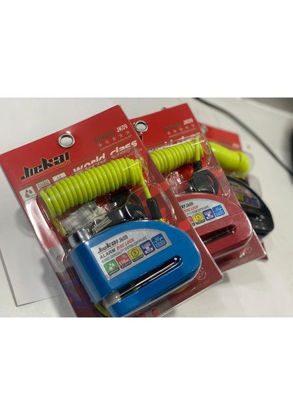 Jiekai Motosiklet Disk Kilidi Alarmlı Hatırlatma Kablolu Siyah fiyatları
