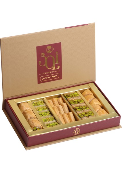 Soli Sweets Çeşitli Halep Usulü Baklavaları 250 gr