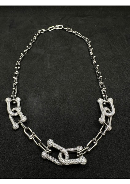 Tfny Gümüş Tasarım Kolye