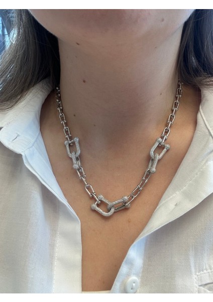 Tfny Gümüş Tasarım Kolye fırsatları