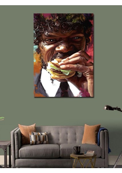 Kanvas Tablo Pulp Fiction Jules Winnfield