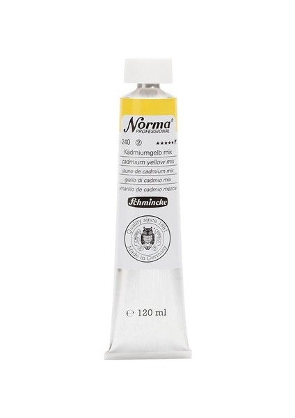Norma Professional : Yağlı Boya : 120 ml : Cadmium Yellow Mix