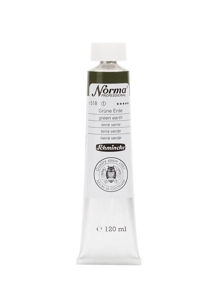 Norma Professional : Yağlı Boya : 120 ml : Green Earth
