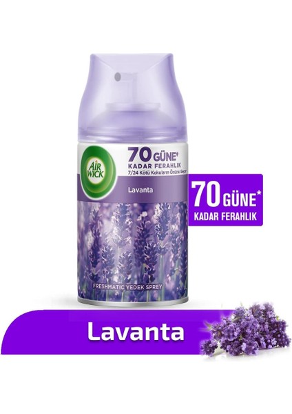 Freshmatic Otomatik Sprey Lavanta Yedek Sprey 250 ml