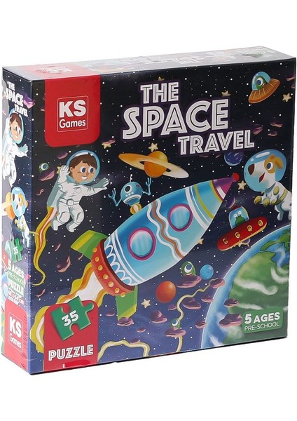 32711 The Space Travel Pre School Puzzle -Ks Puzzle