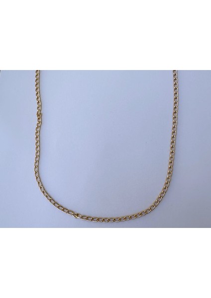 Gold Zincir Kolye Unisex Zincir Kolye PYTKZNCKLY236