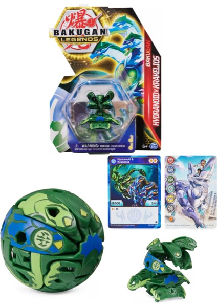 Bakugan Legends Core Hydranoid x Krakelios - 1 Adet