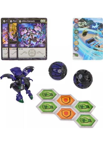 Bakugan Legends Starter 3 Lü Eenoch Ultra ile Cimoga ve Ryerazu