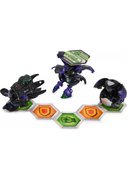 Bakugan Legends Starter 3 Lü Eenoch Ultra ile Cimoga ve Ryerazu