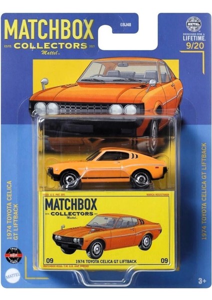 Koleksiyon Araçlar GBJ48 - HVW16 1974 Toyota Celıca Gt Lıftback fırsatları