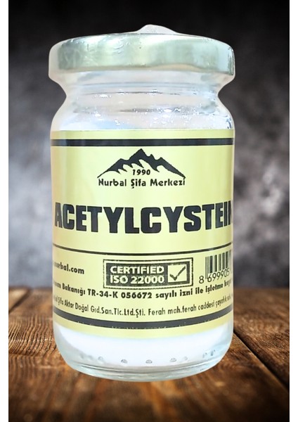 Nacetylcystelne 50 gr