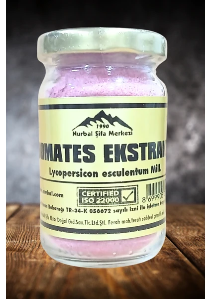 Domates Ekstrak  (Likopen) 50 gr